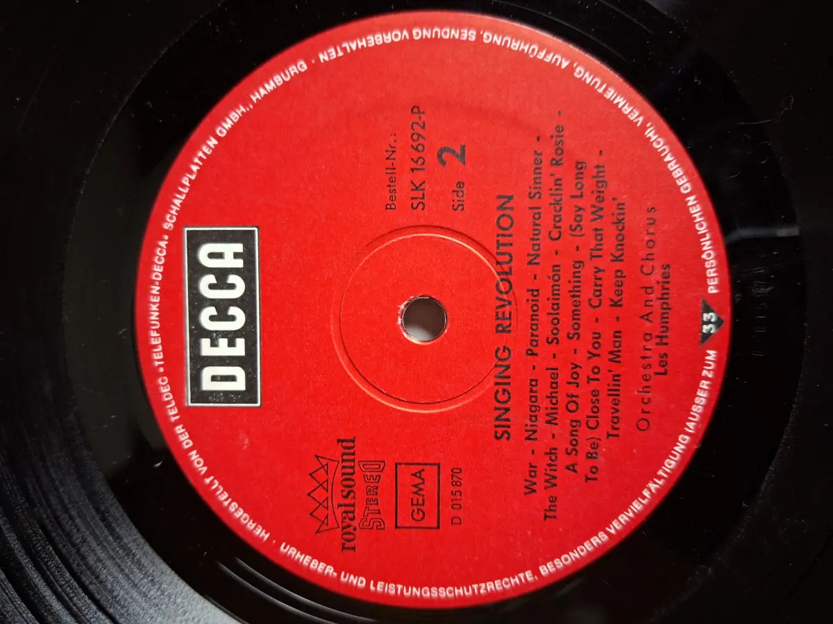 Orchestra And Chorus Les Humphries – Singing Revolution
