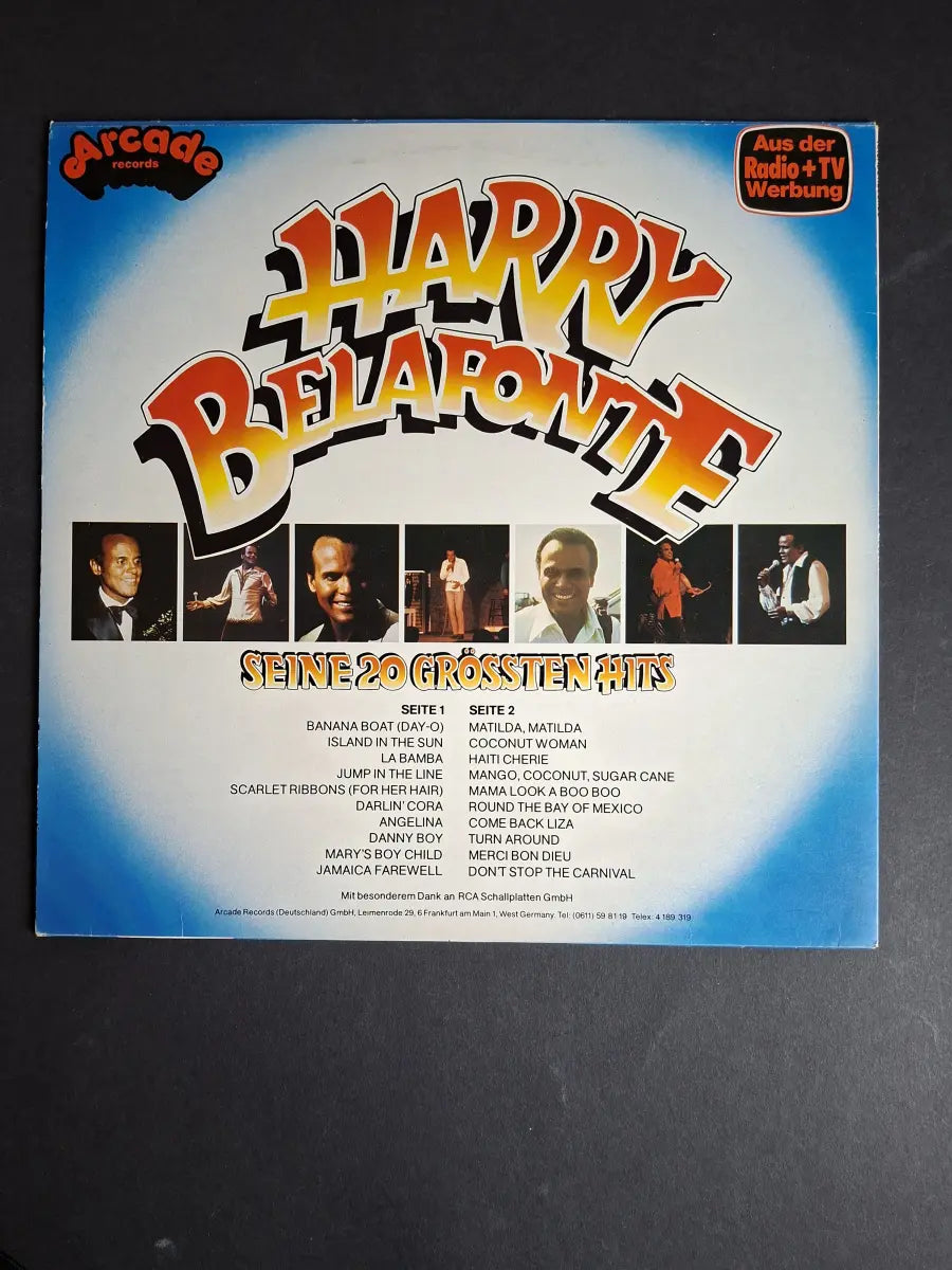 Harry Belafonte – Seine 20 Grössten Hits
