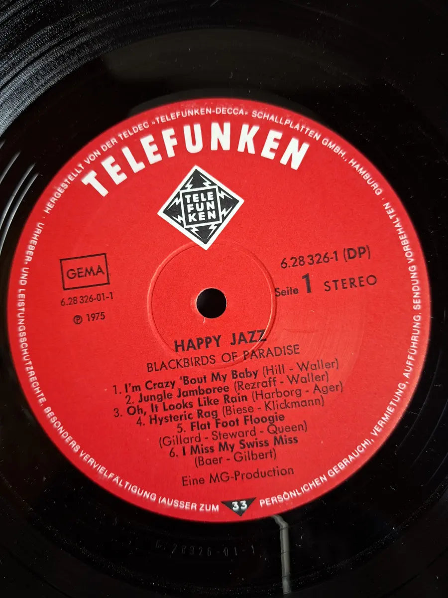 Blackbirds Of Paradise – Happy Jazz