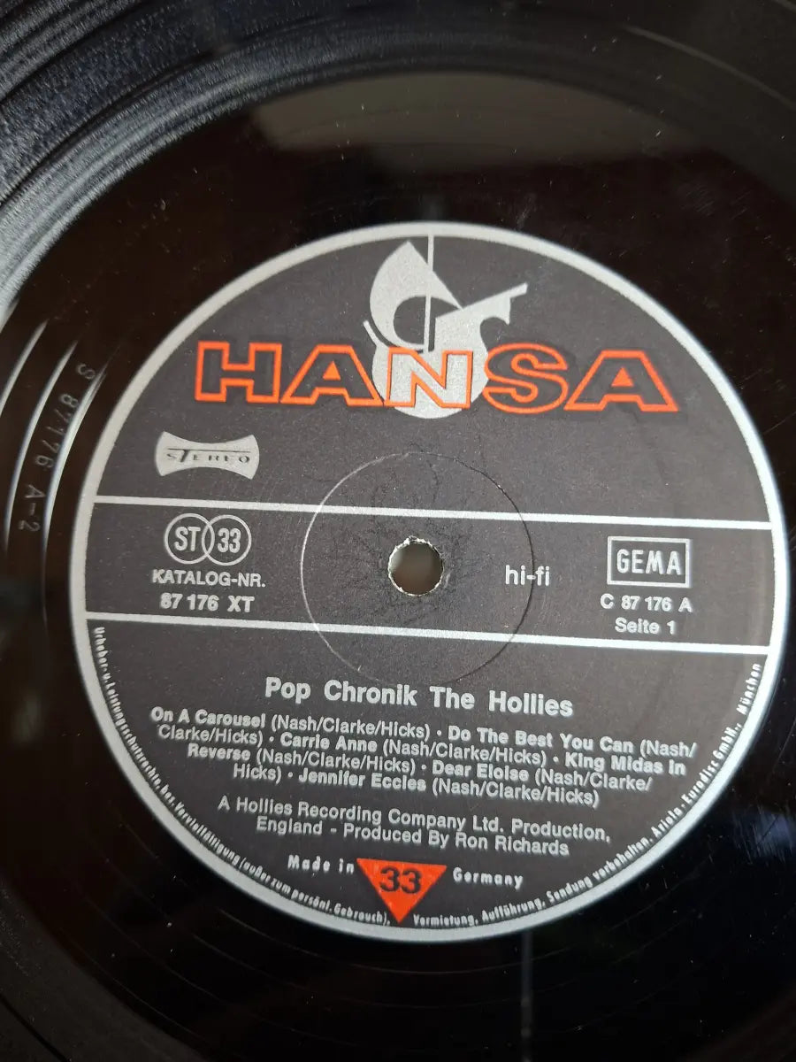 The Hollies – Pop Chronik
