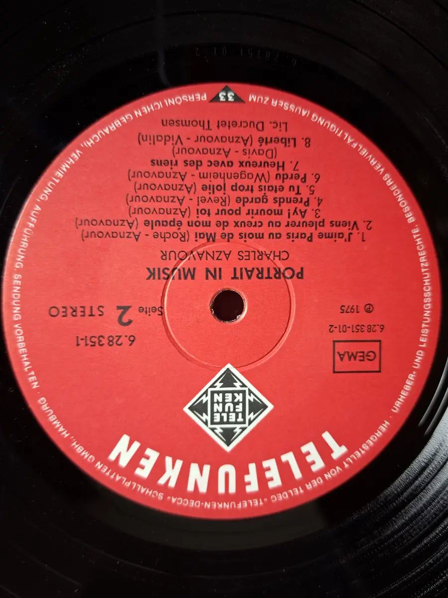 Charles Aznavour – Portrait In Musik
