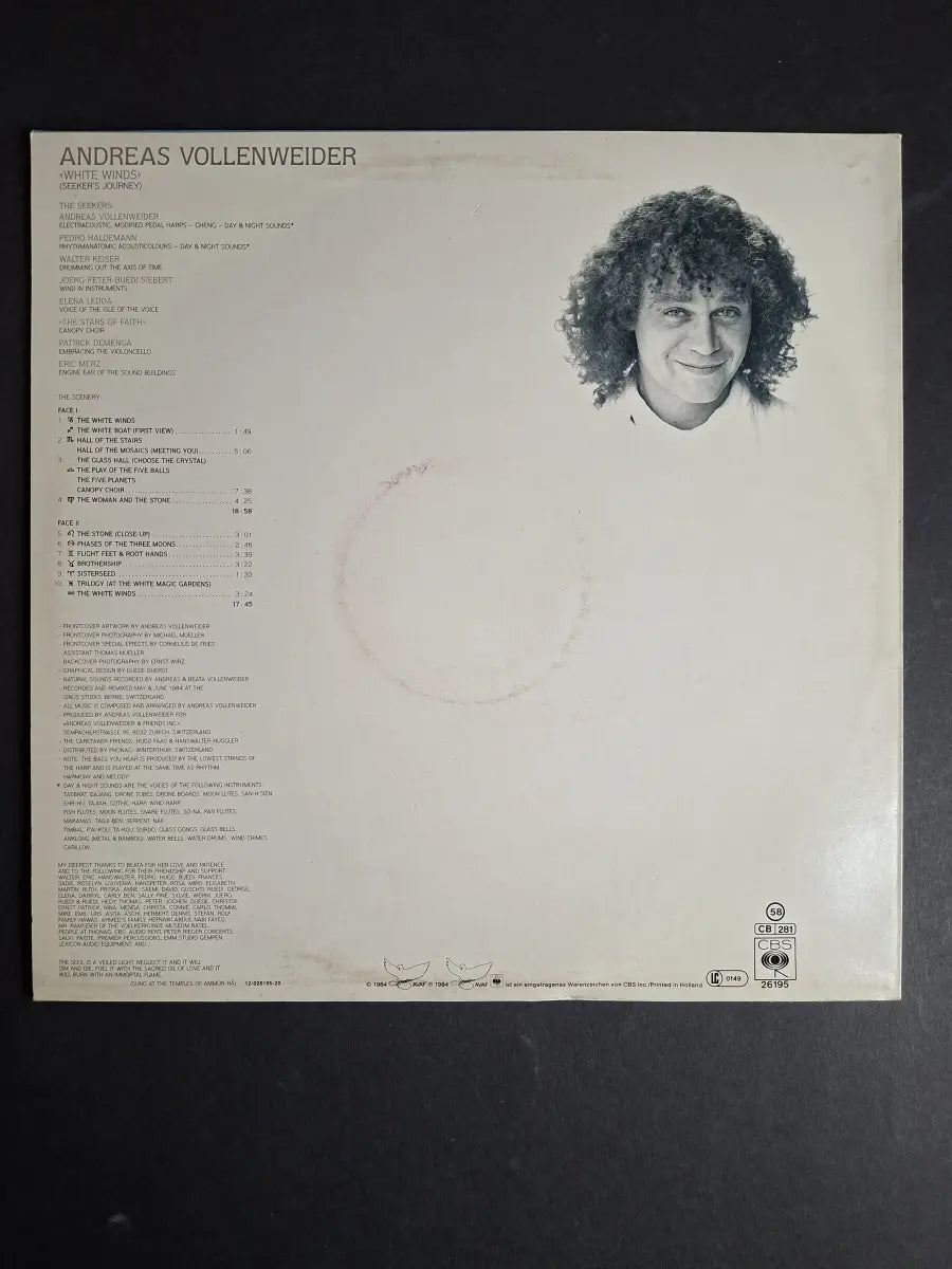 Andreas Vollenweider – White Winds