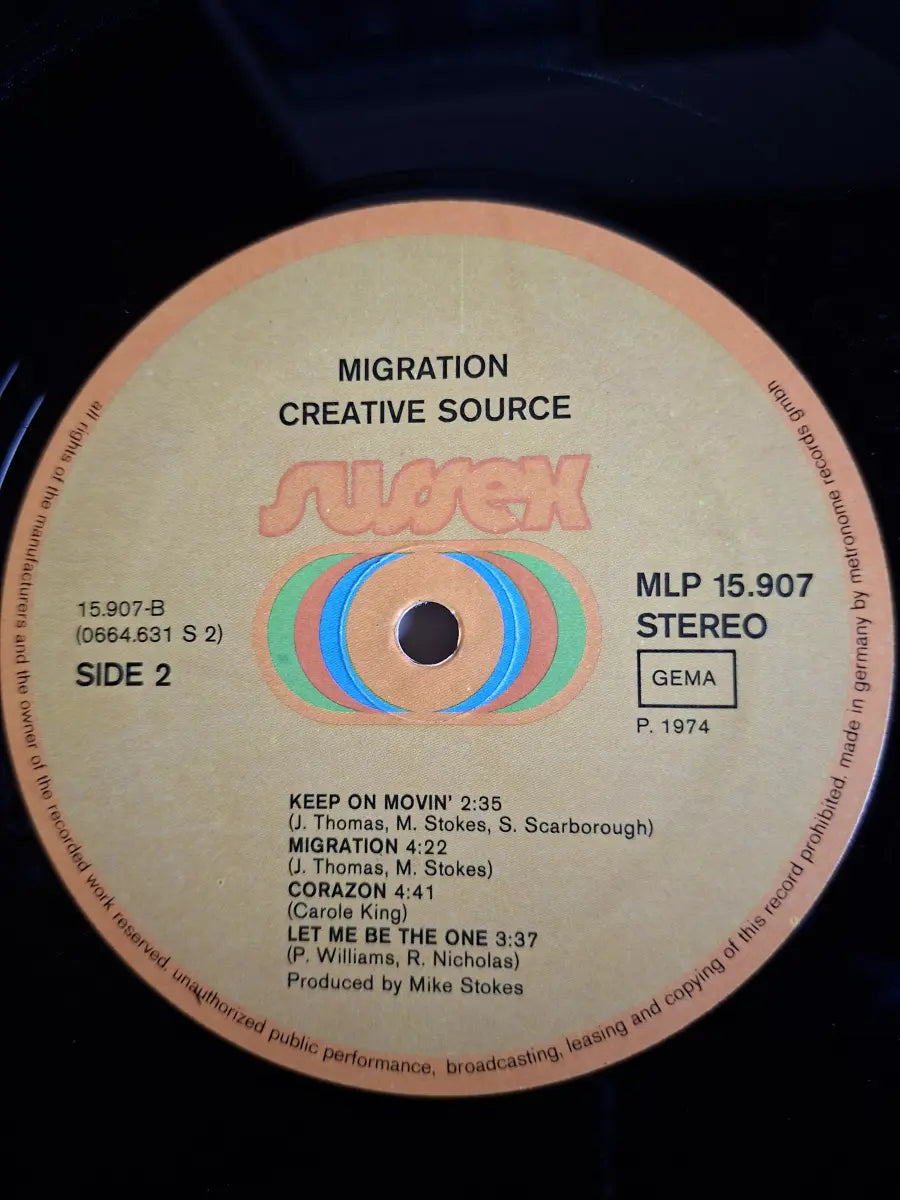 Creative Source – Migration