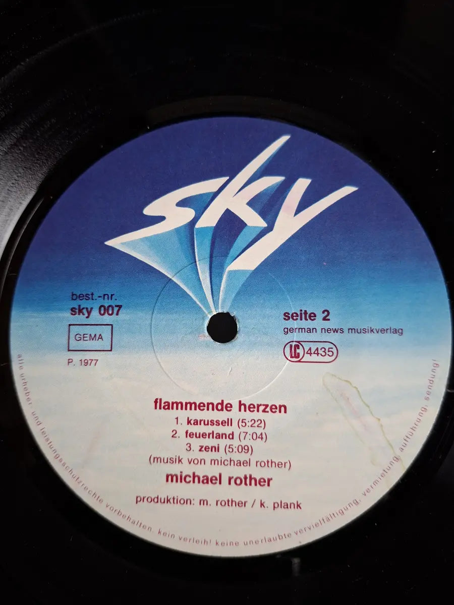Michael Rother – Flammende Herzen