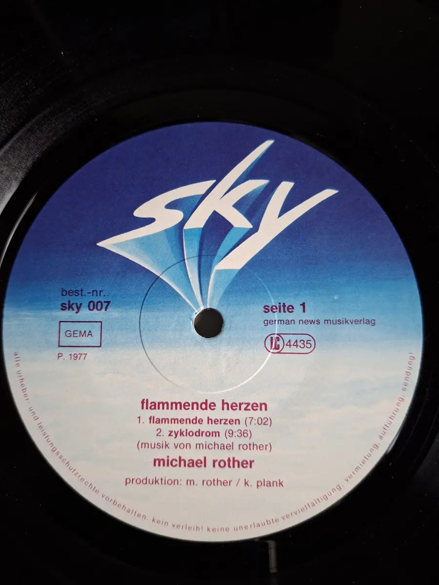 Michael Rother – Flammende Herzen