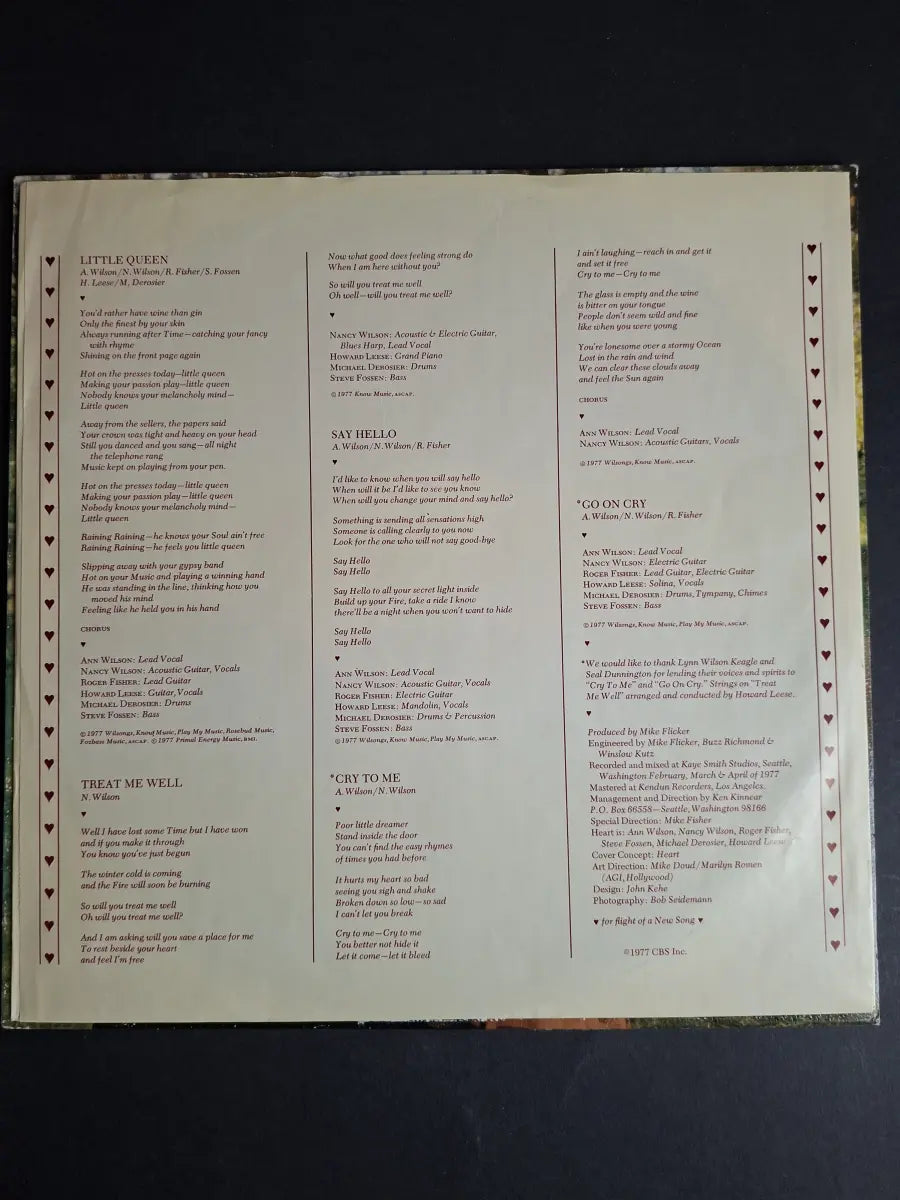 Heart – Little Queen