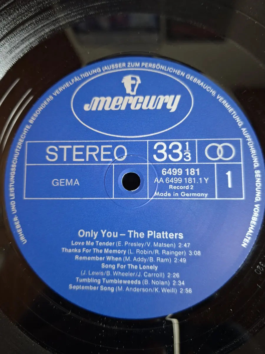 The Platters – Only You