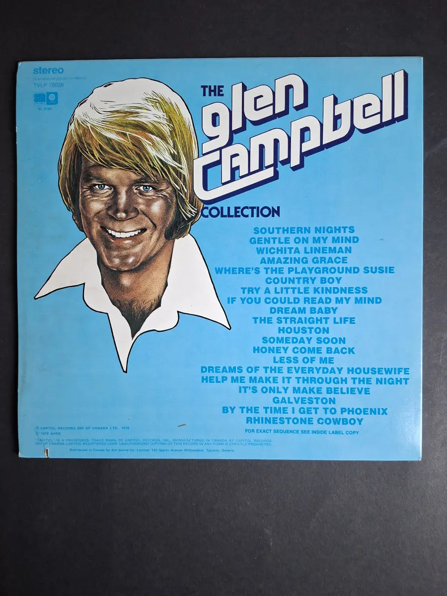 Glen Campbell – The Glen Campbell Collection - 20 Greatest Hits