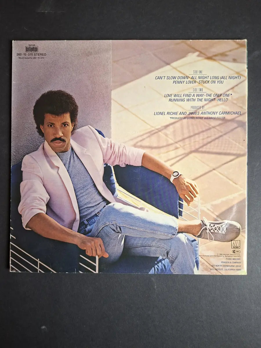 Lionel Richie – Can't Slow Down