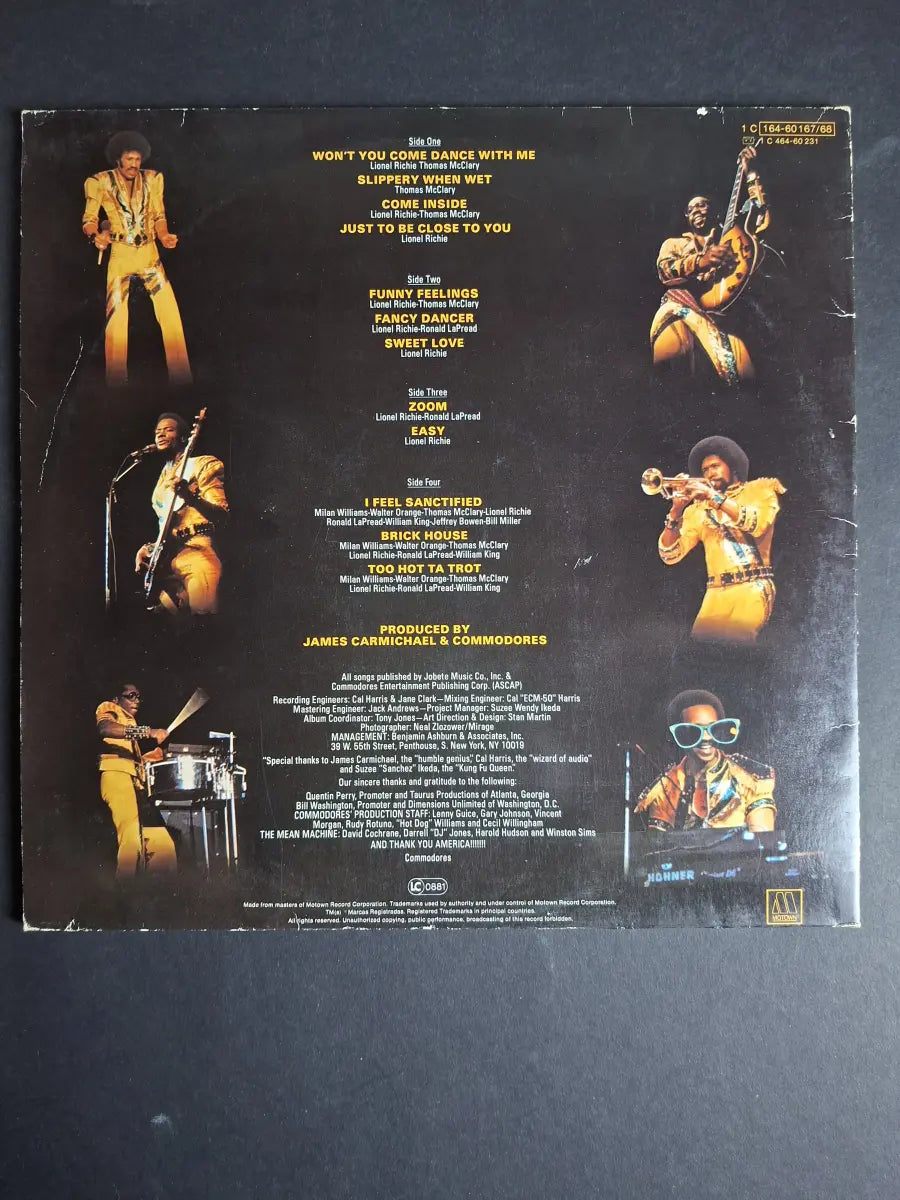 Commodores – Live!
