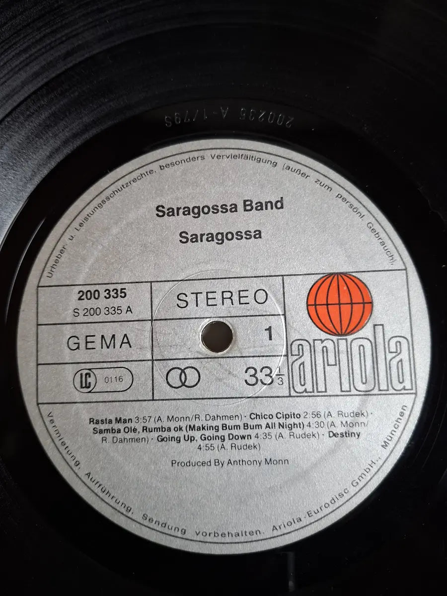Saragossa Band – Saragossa