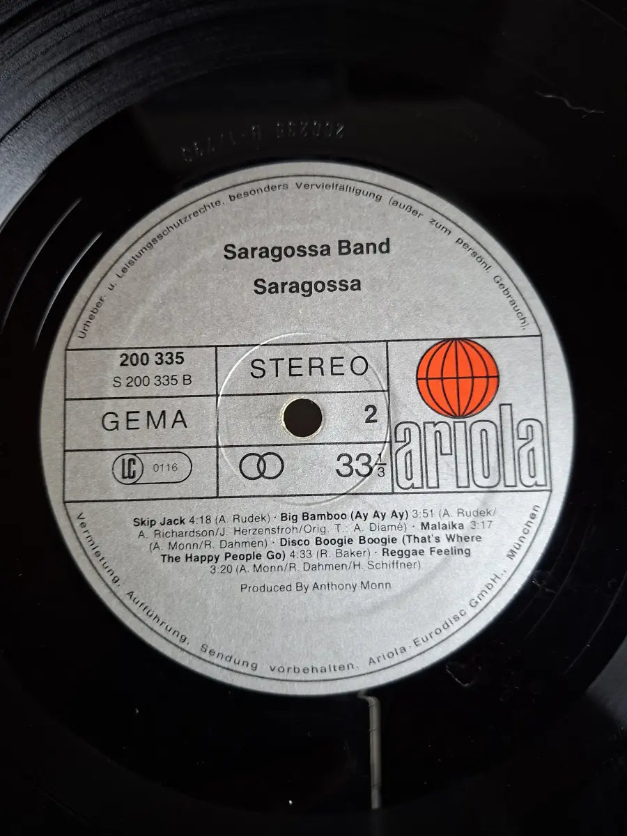 Saragossa Band – Saragossa