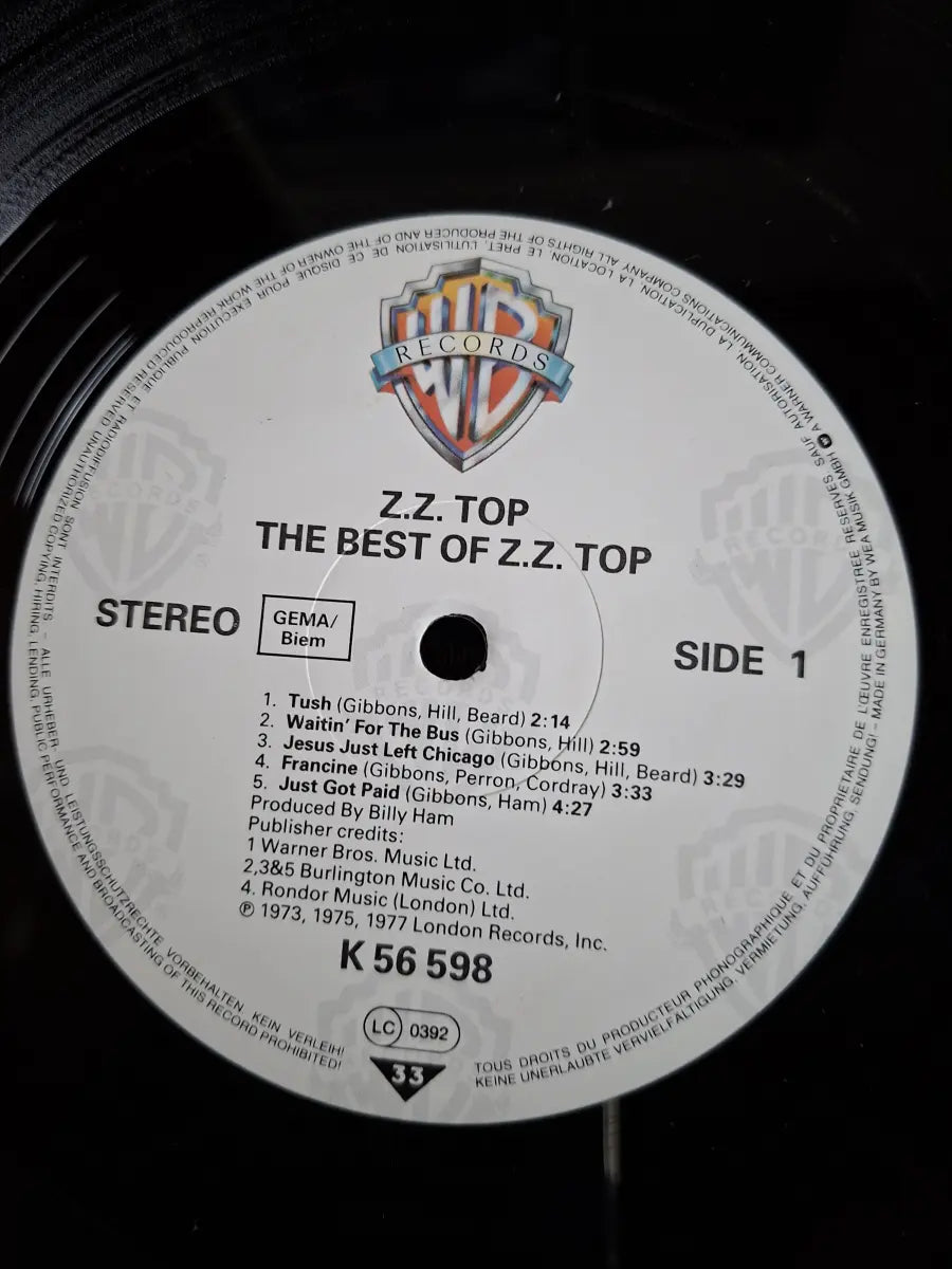 ZZ Top – The Best Of ZZ Top