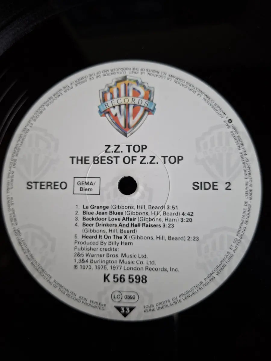 ZZ Top – The Best Of ZZ Top