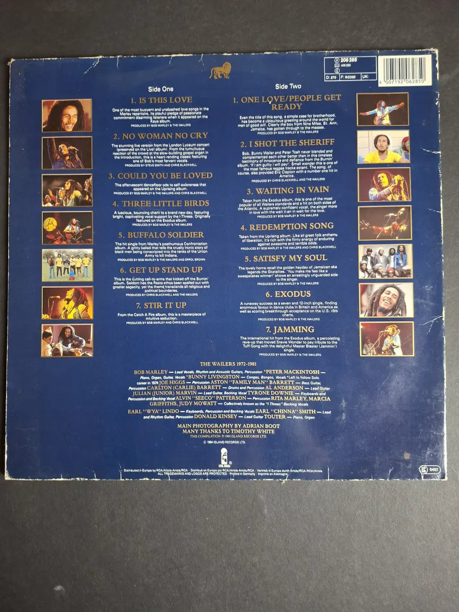 Bob Marley & The Wailers – Legend - The Best Of Bob Marley And The Wailers
