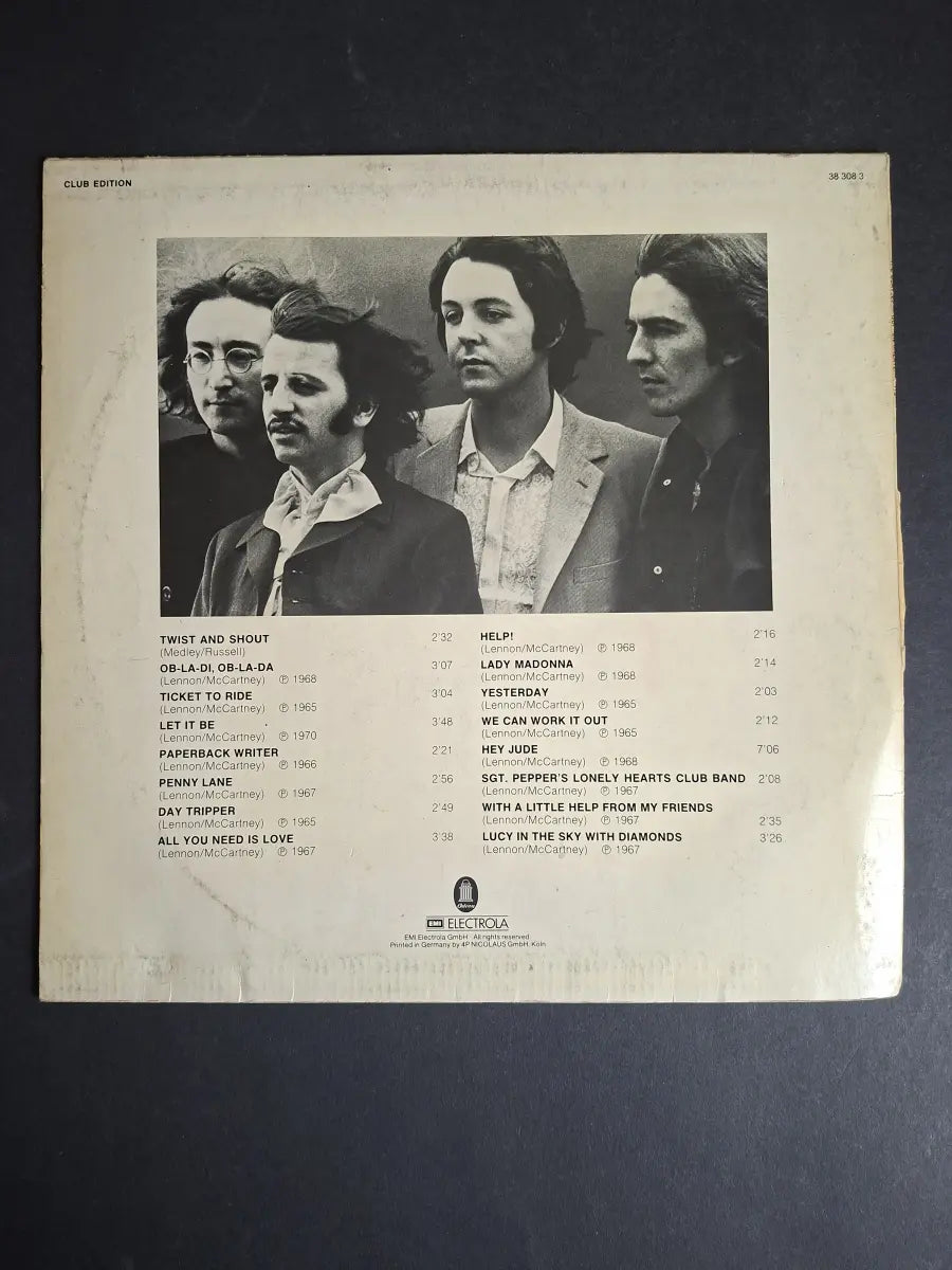 The Beatles ‎– Golden Greatest Hits