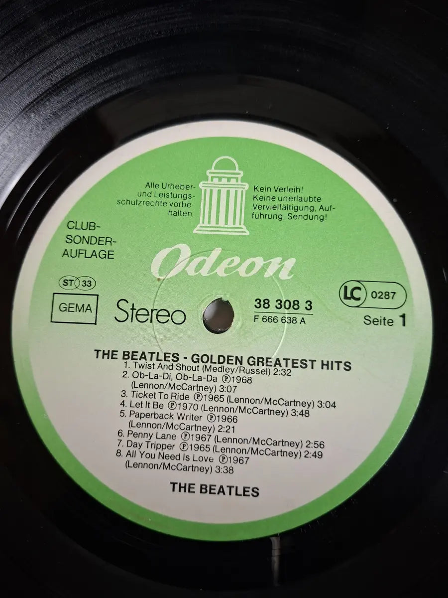 The Beatles ‎– Golden Greatest Hits
