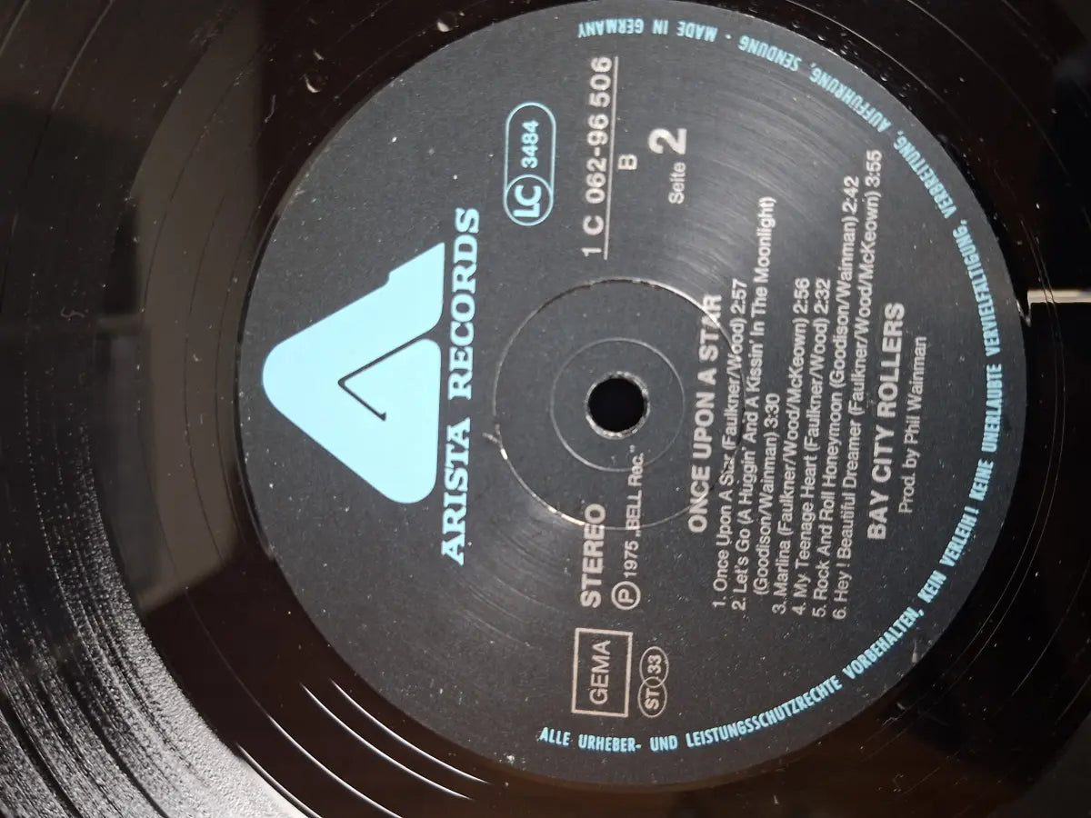 Bay City Rollers – Once Upon A Star