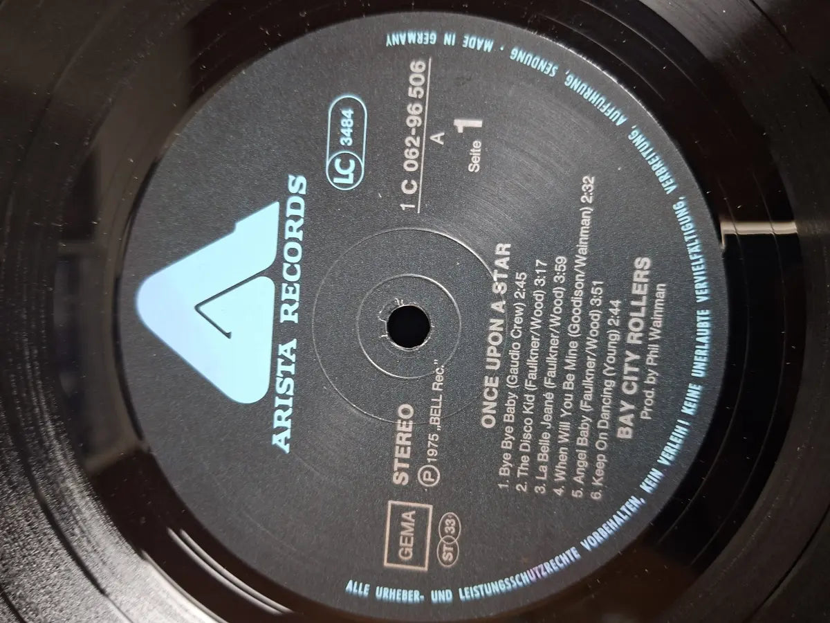 Bay City Rollers – Once Upon A Star