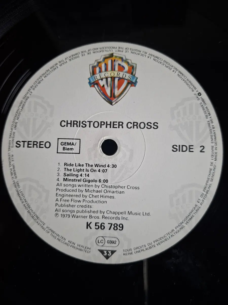Christopher Cross – Christopher Cross