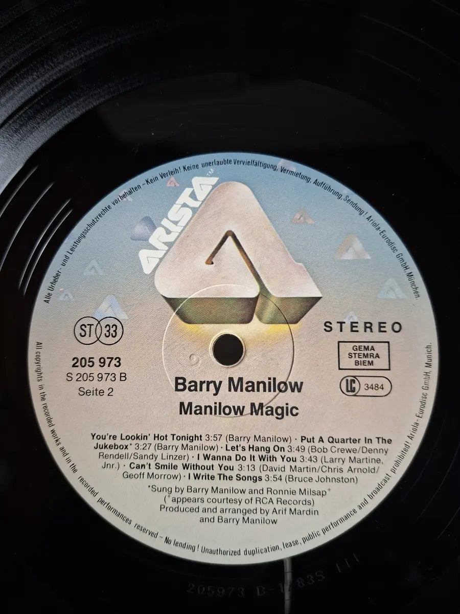 Barry Manilow – Manilow Magic