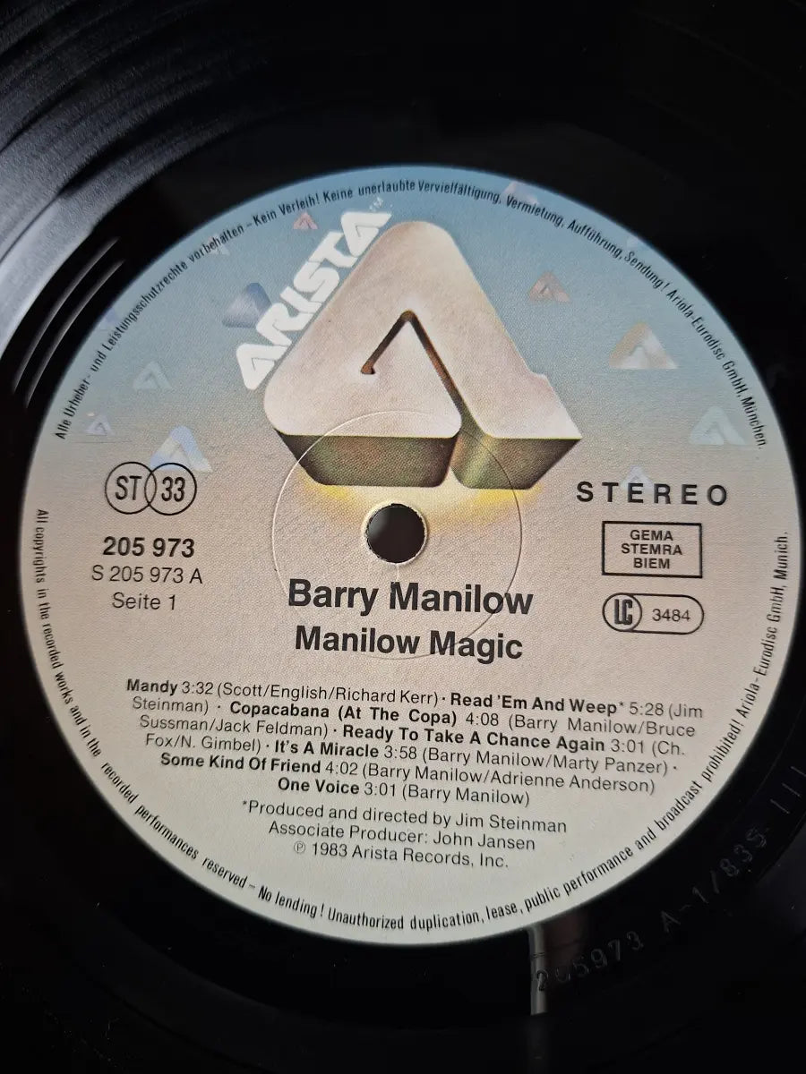 Barry Manilow – Manilow Magic