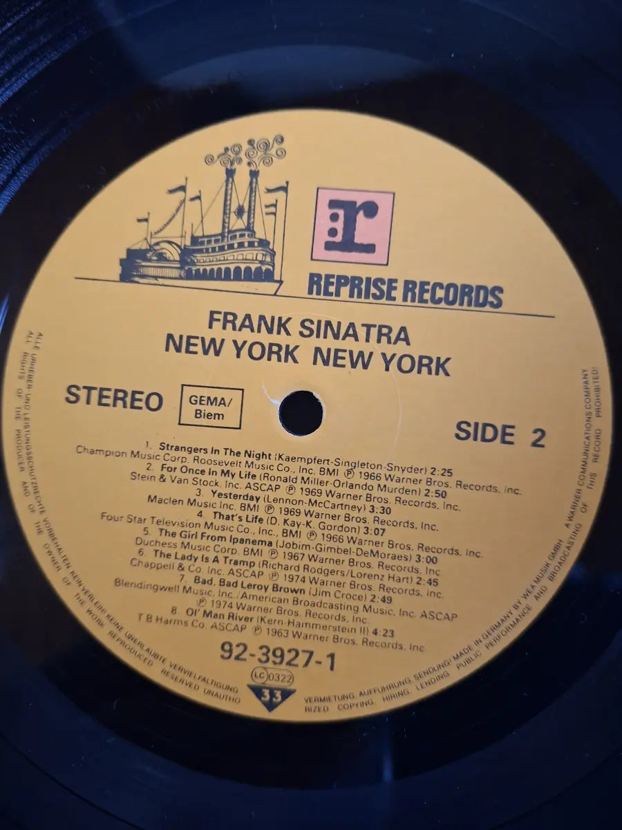 Frank Sinatra – New York New York: His Greatest Hits