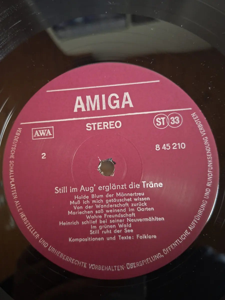 Sampler - Still Im Aug' Erglänzt Die Träne - Küchenlieder