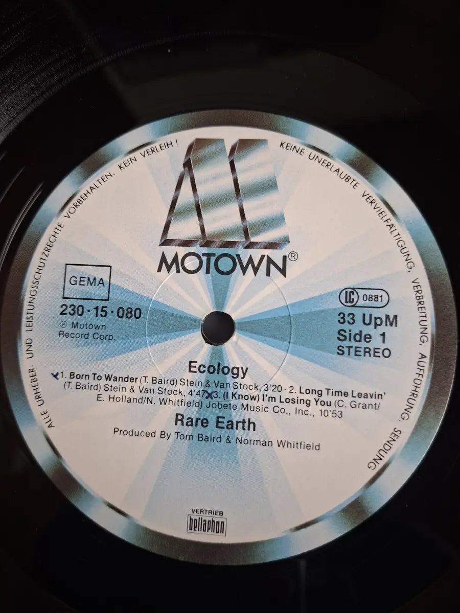 Rare Earth – Ecology