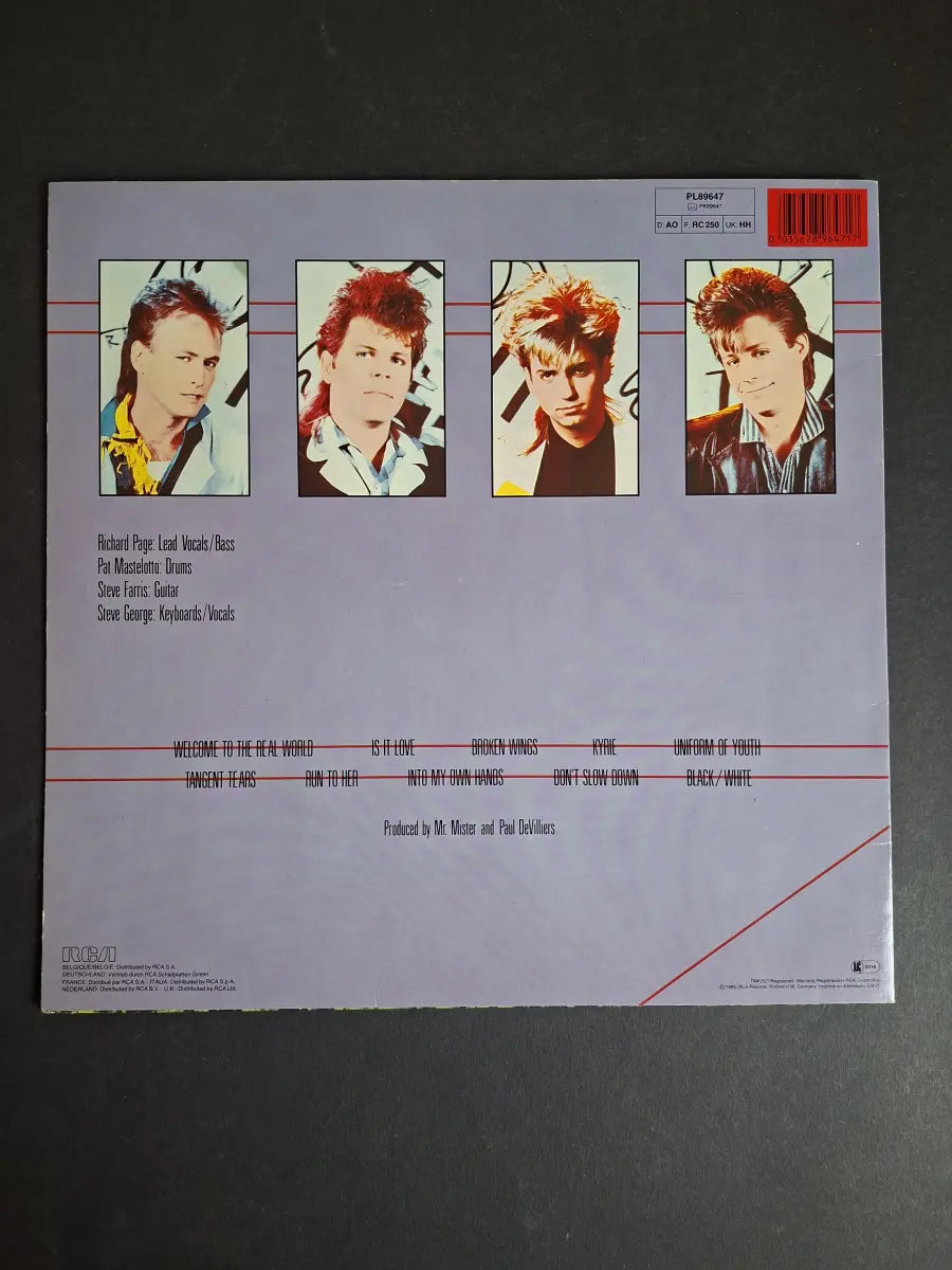 Mr. Mister – Welcome To The Real World