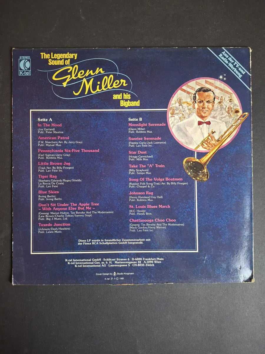 Glenn Miller – The Legendary Sound Of Glenn Miller And His Bigband