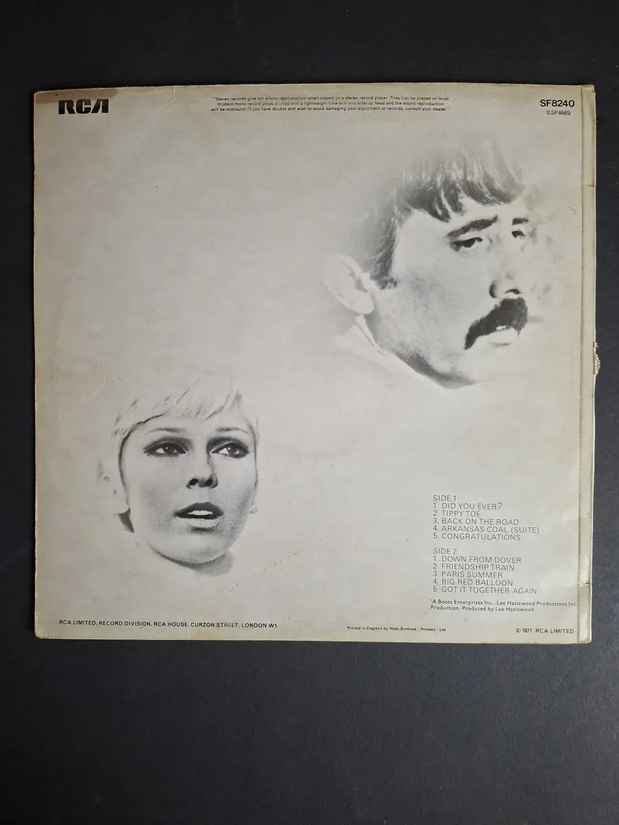 Nancy Sinatra & Lee Hazlewood – Did You Ever?