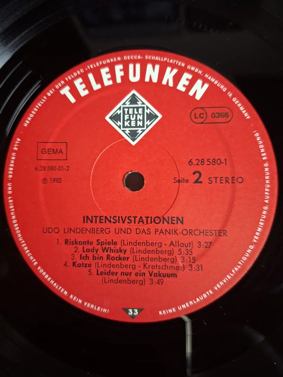 Udo Lindenberg – Live - Intensivstationen