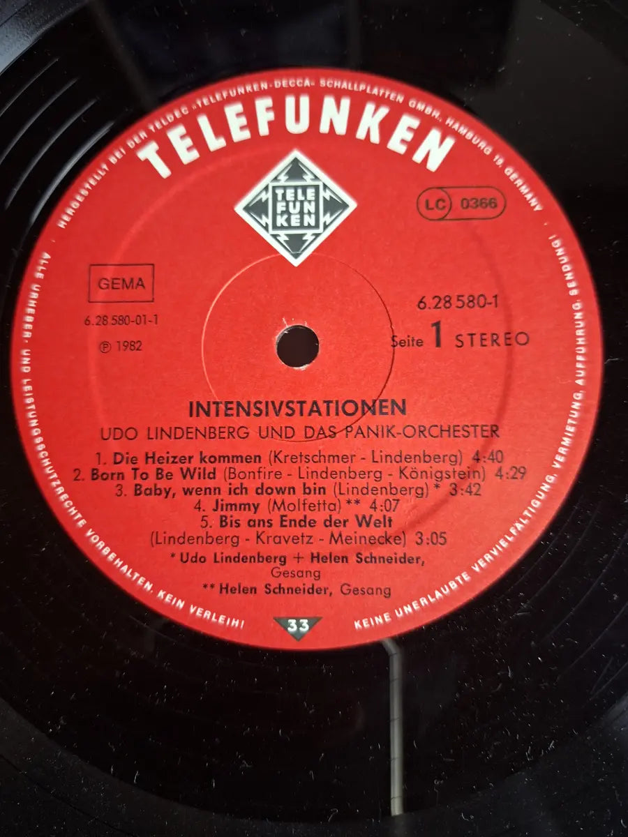 Udo Lindenberg – Live - Intensivstationen