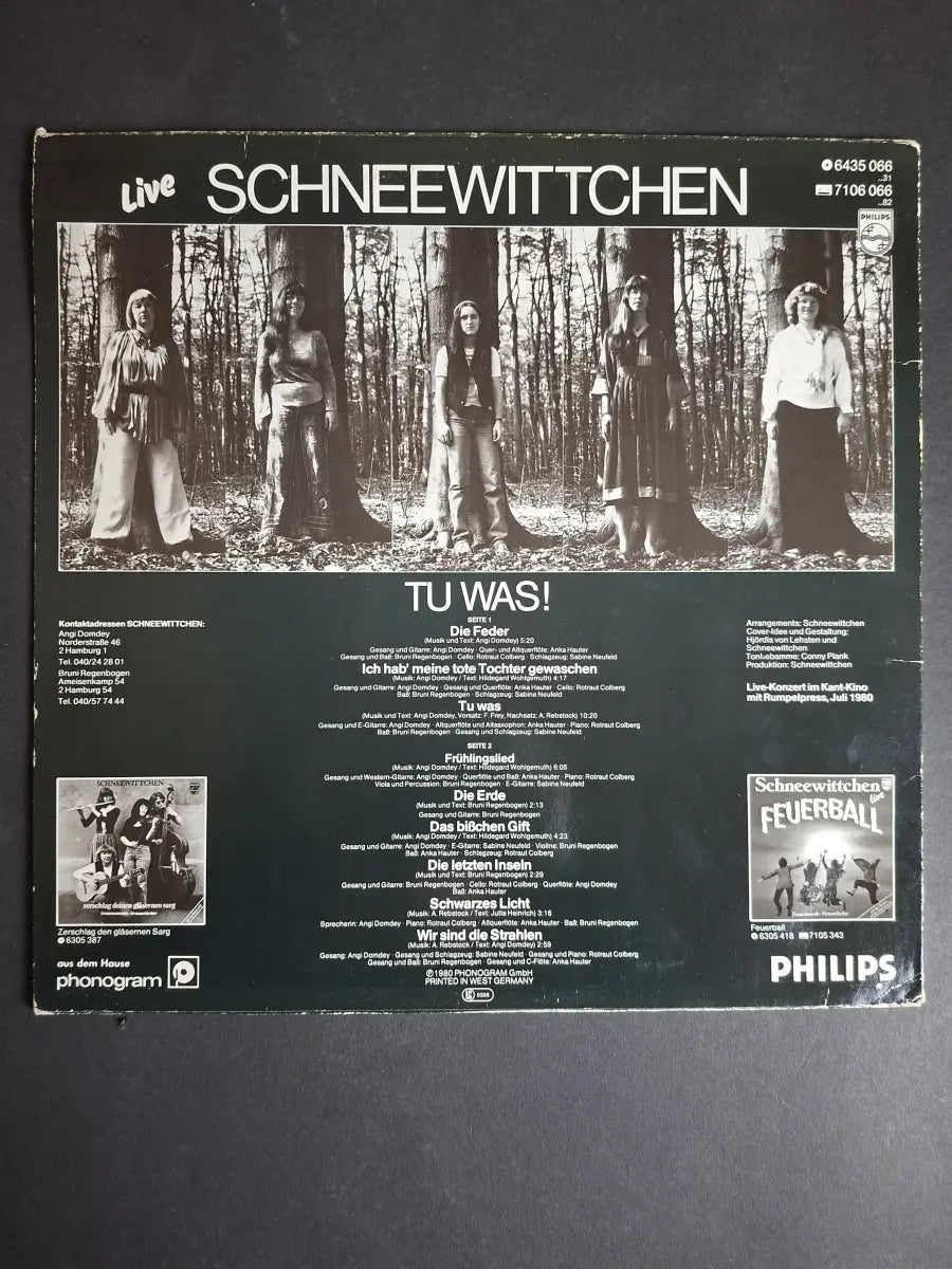 Schneewittchen  – Tu Was! (Live)