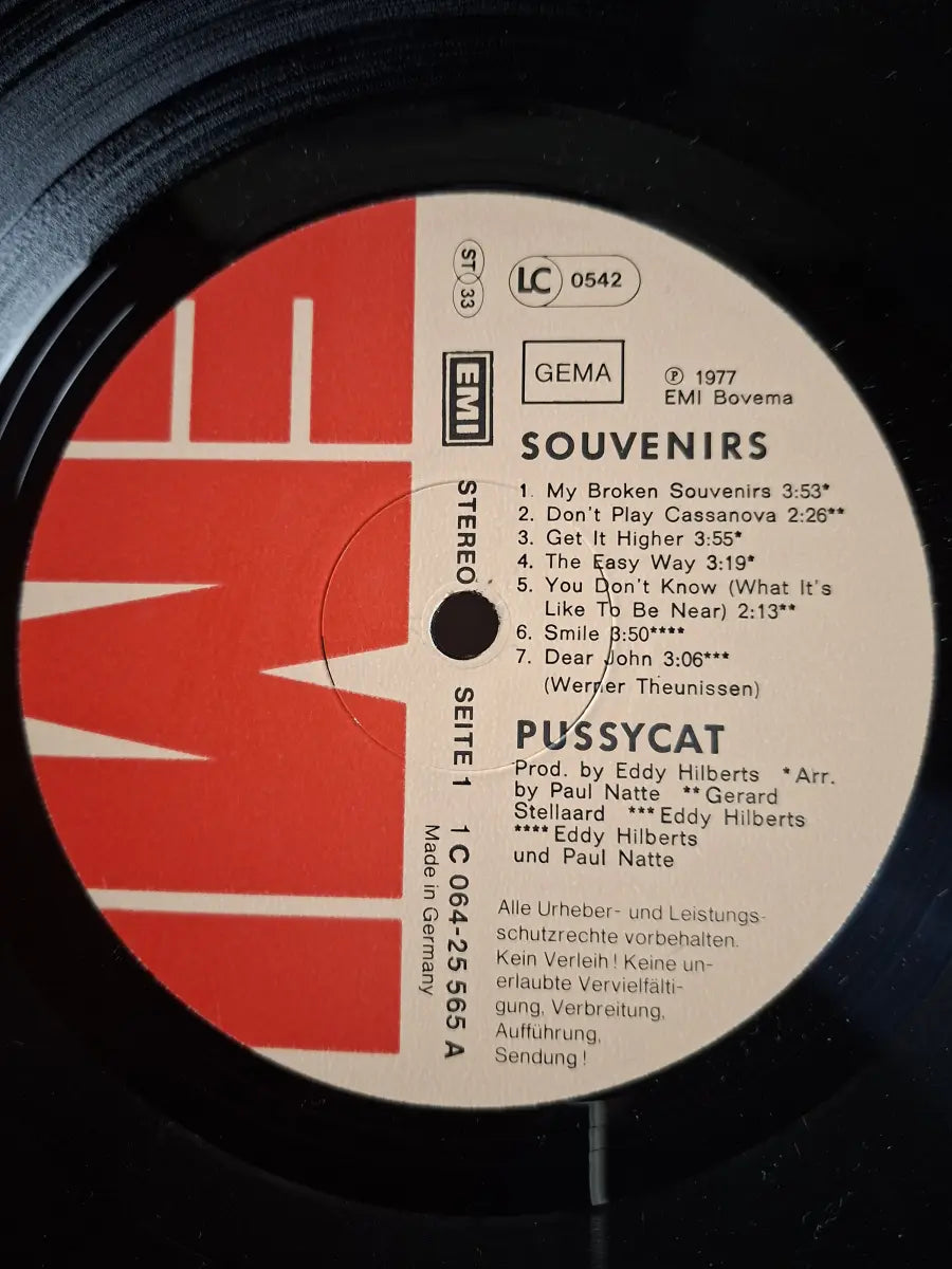 Pussycat – Souvenirs