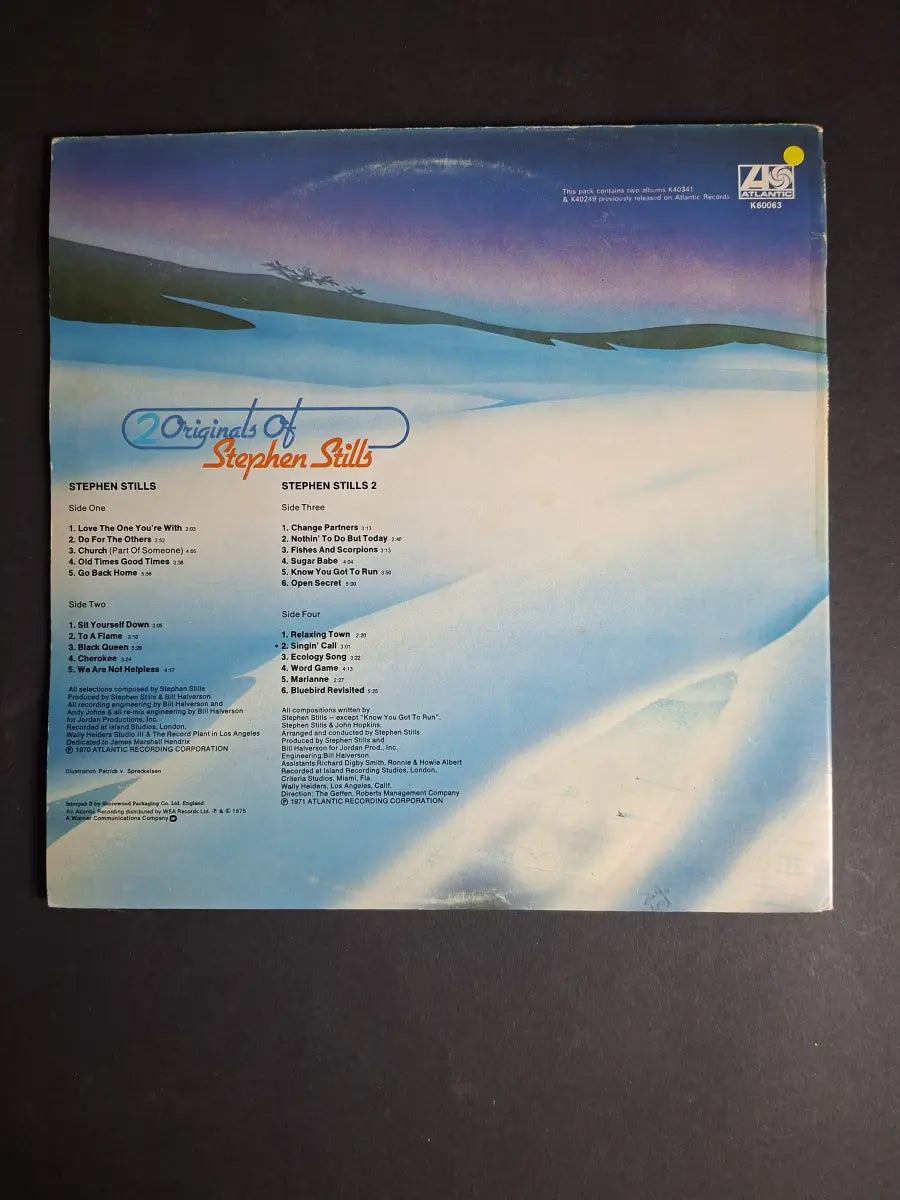 Stephen Stills – 2 Originals Of Stephen Stills