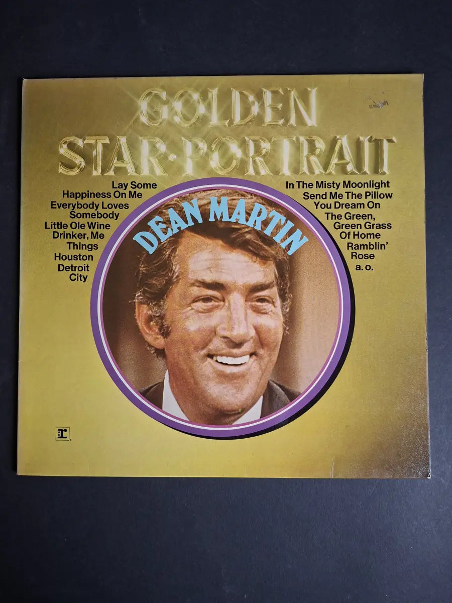 Dean Martin – Golden Star Portrait