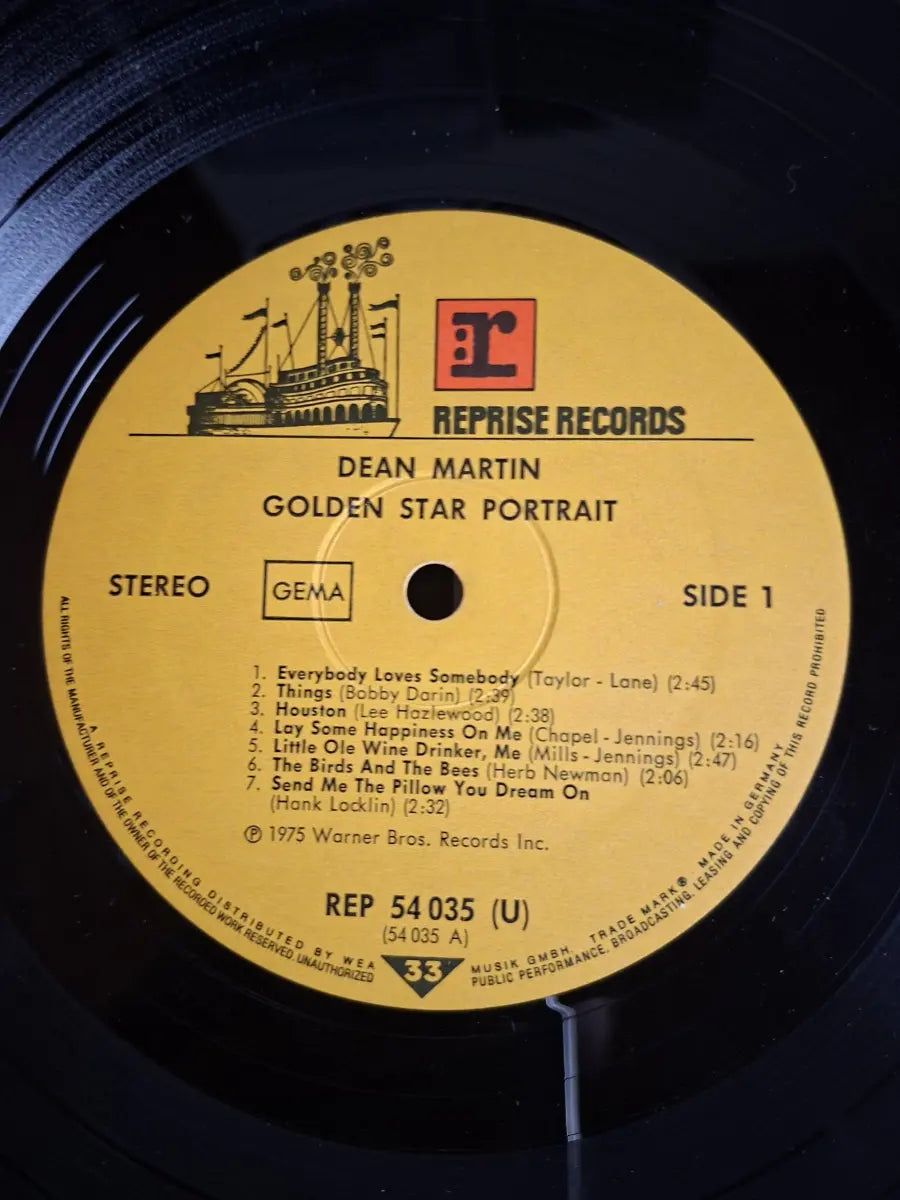 Dean Martin – Golden Star Portrait