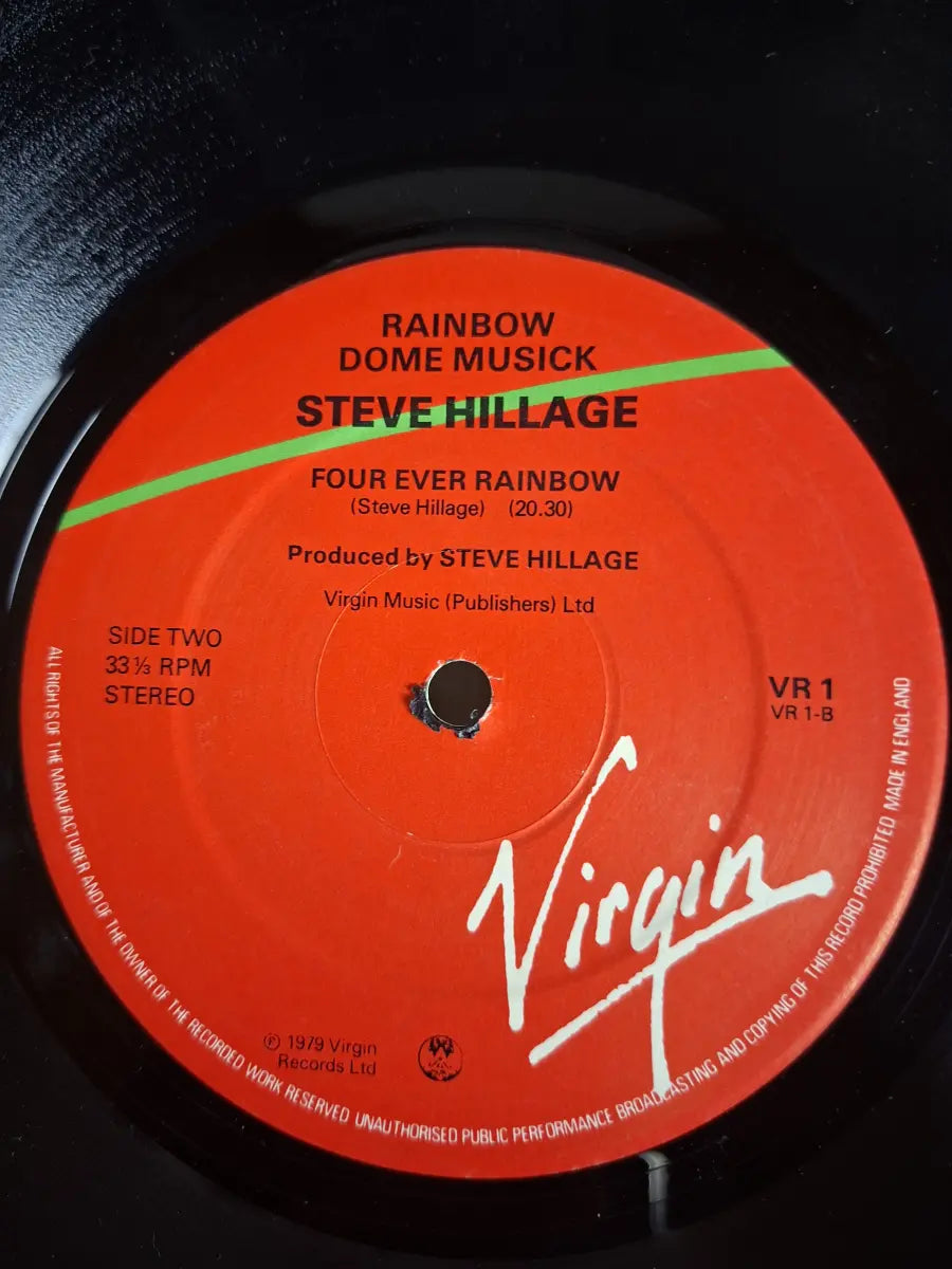 Steve Hillage – Rainbow Dome Musick