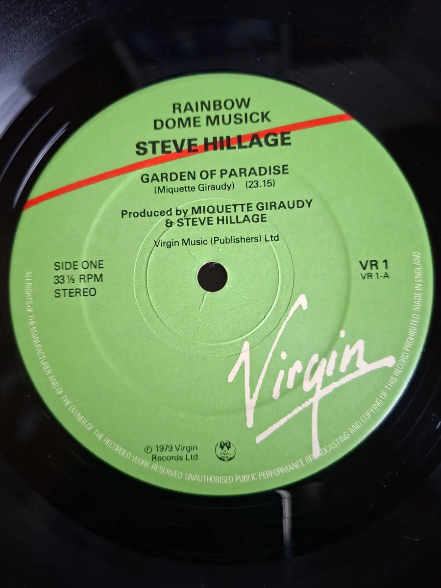 Steve Hillage – Rainbow Dome Musick