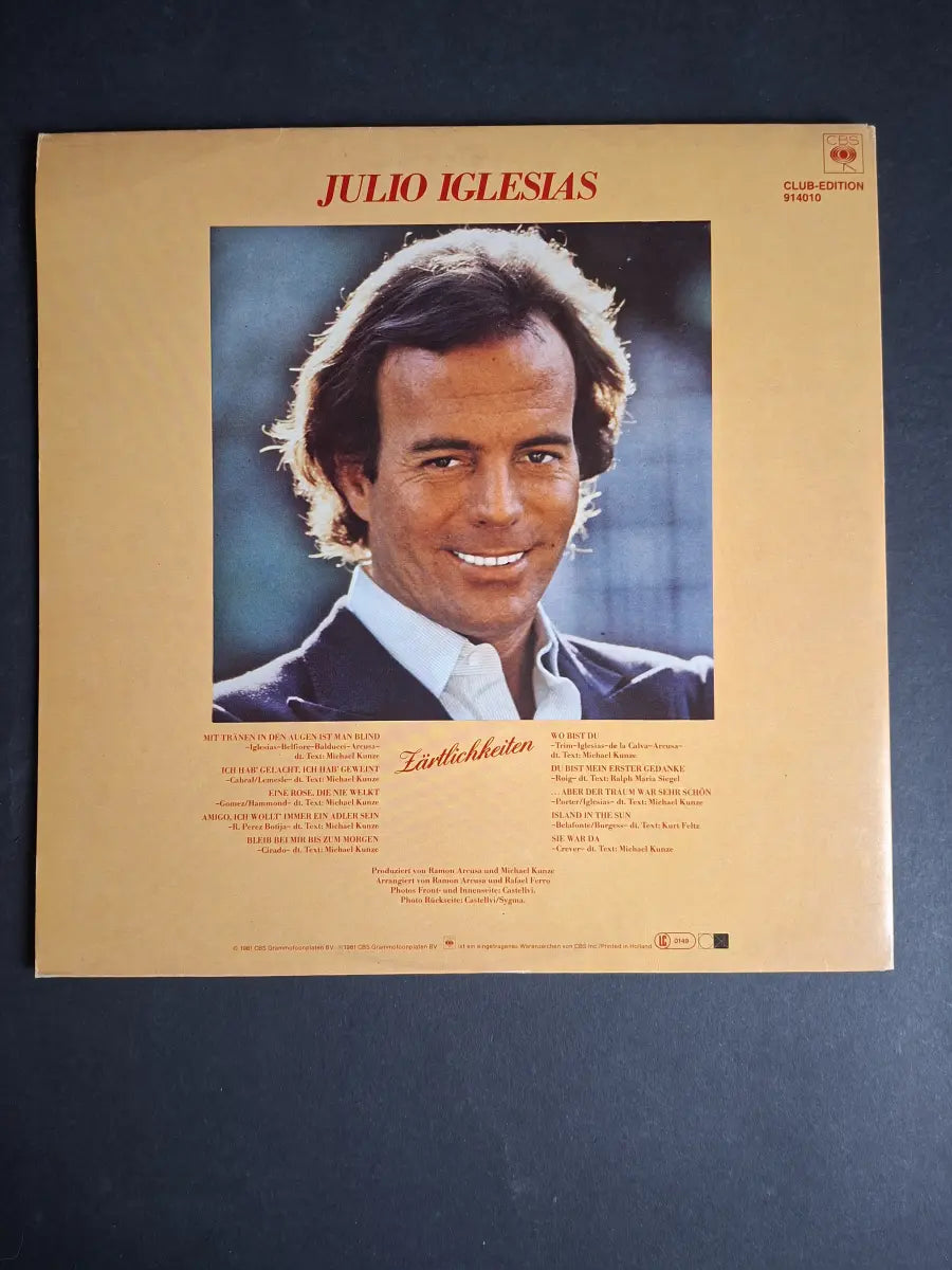 Julio Iglesias – Zärtlichkeiten