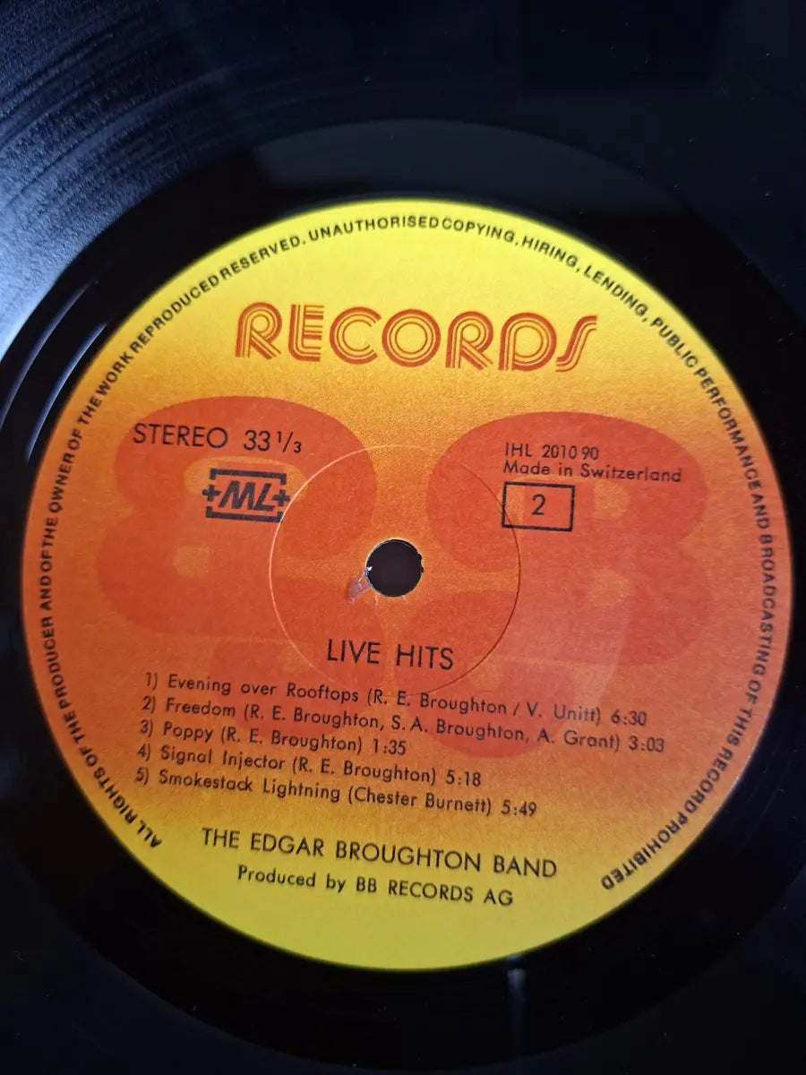 The Edgar Broughton Band – Live Hits Harder!