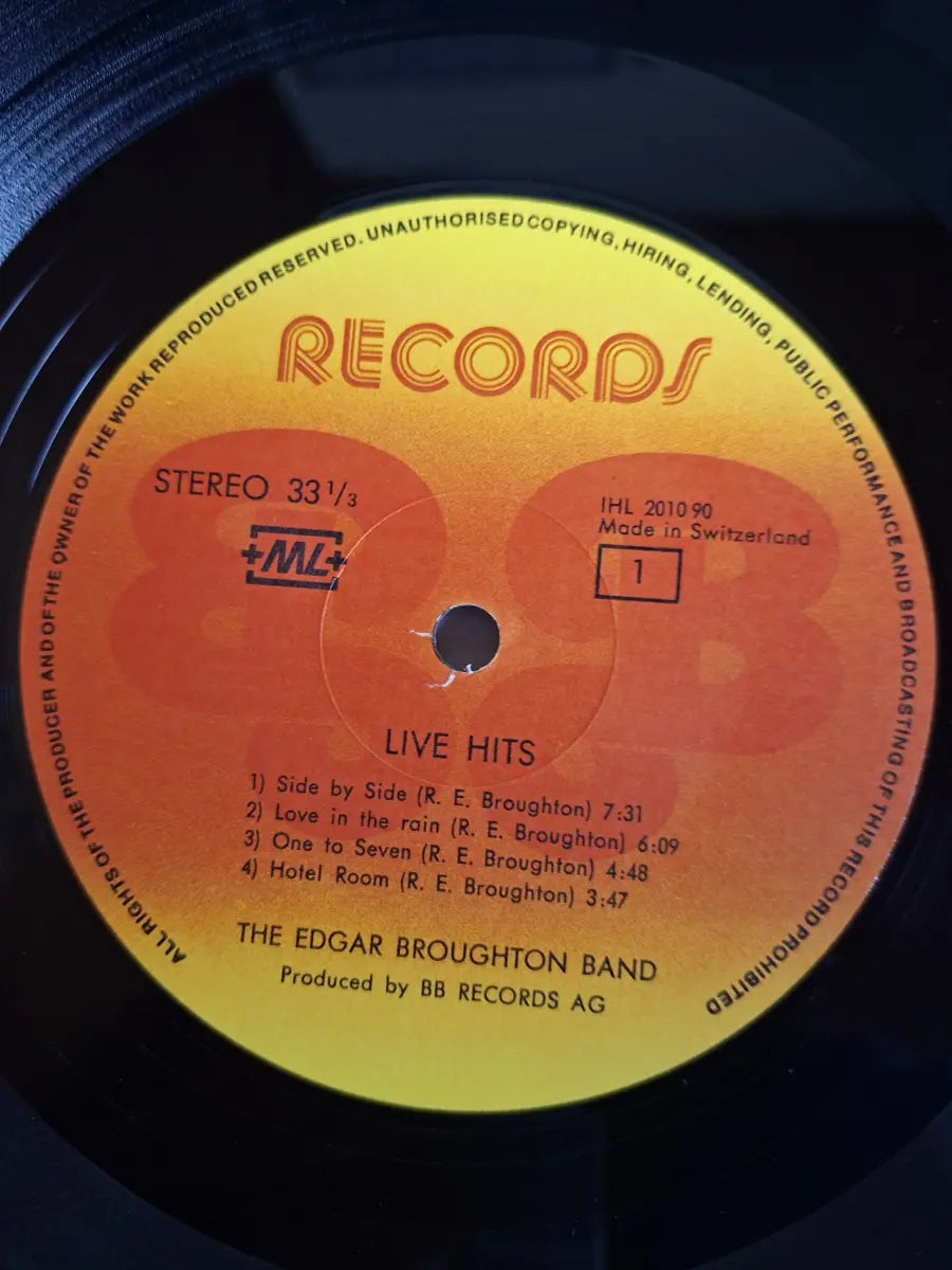 The Edgar Broughton Band – Live Hits Harder!