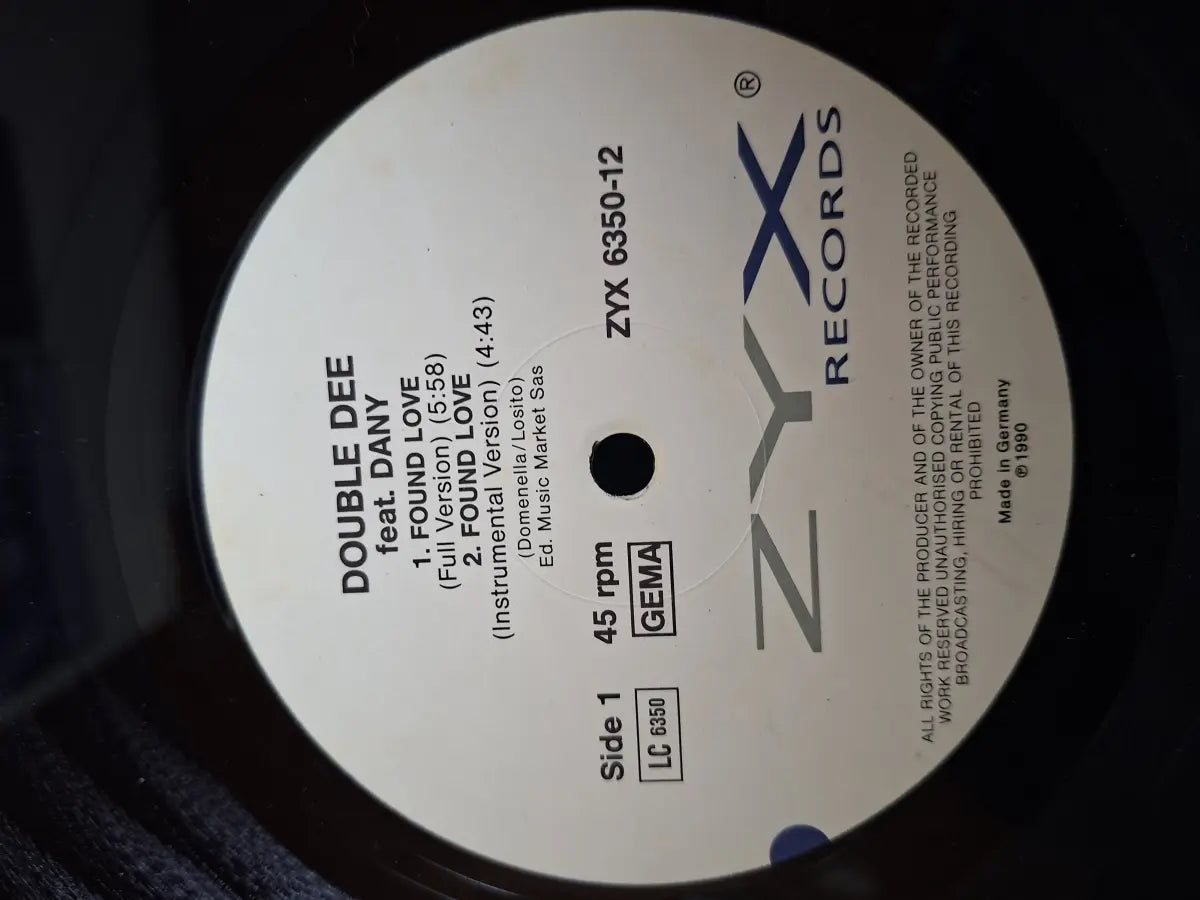 Double Dee Feat. Dany – Found Love