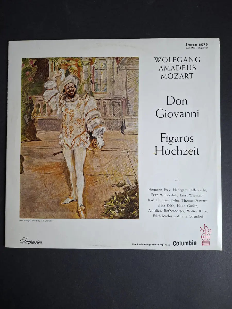 Wolfgang Amadeus Mozart – Don Giovanni / Figaros Hochzeit