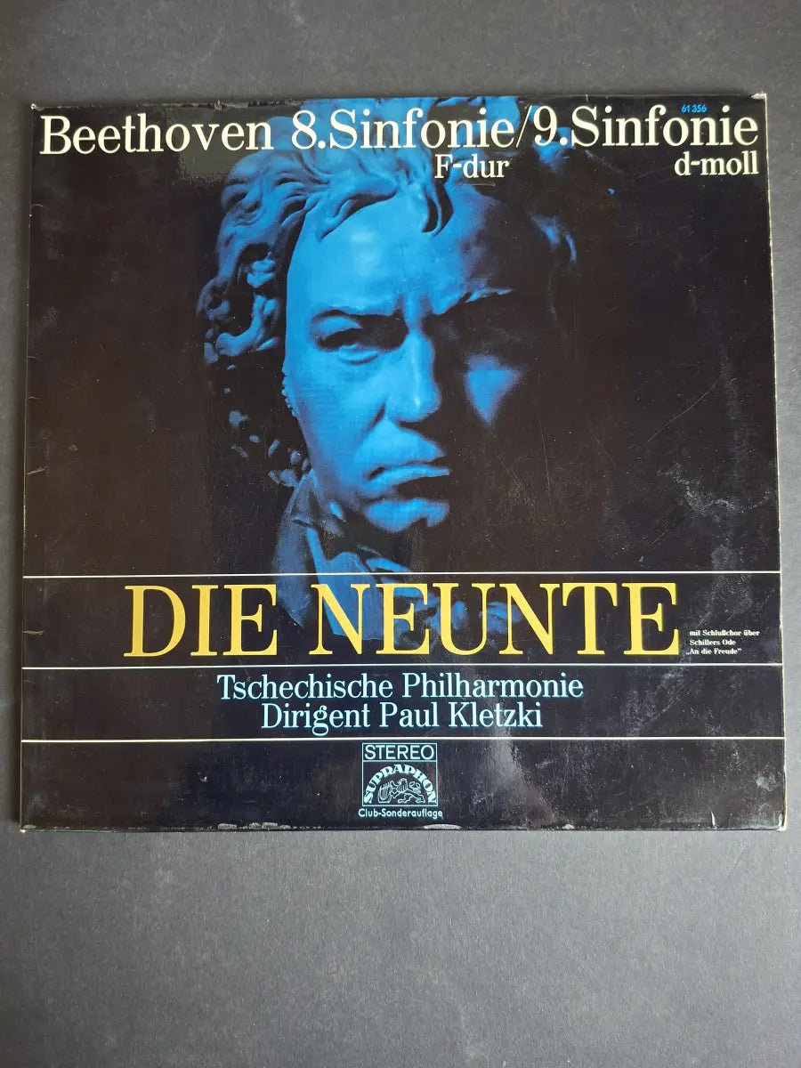 Beethoven - Tschechische Philharmonie Dirigent Paul Kletzki – 8.Sinfonie F-Dur / 9.Sinfonie D-Moll