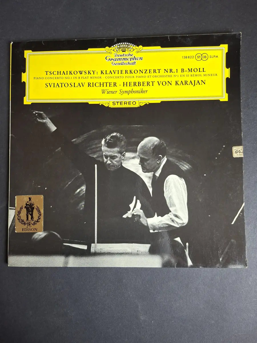 Tschaikowsky, Sviatoslav Richter, Herbert Von Karajan, Wiener Symphoniker – Klavierkonzert Nr. 1 B-Moll