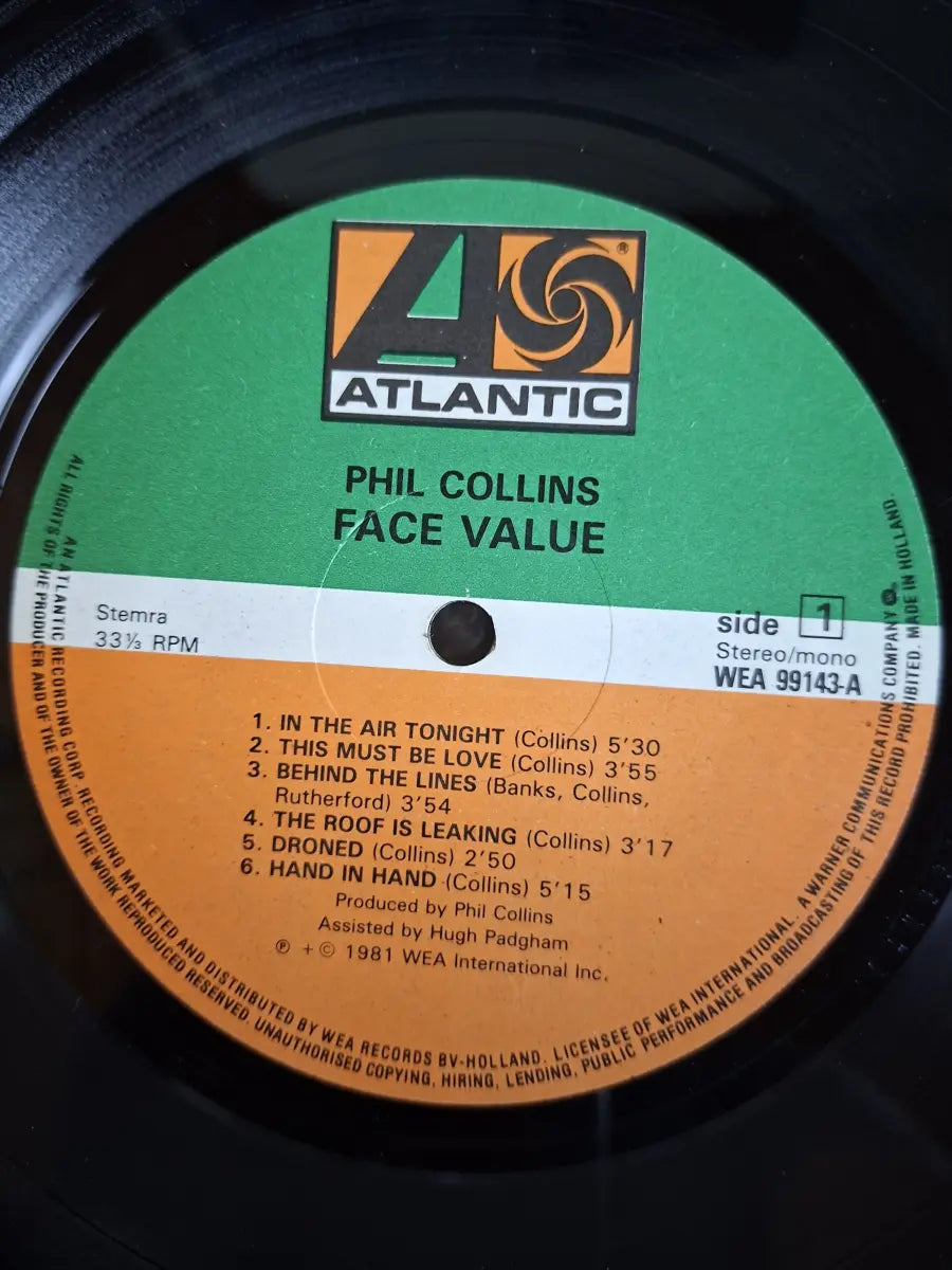 Phil Collins – Face Value
