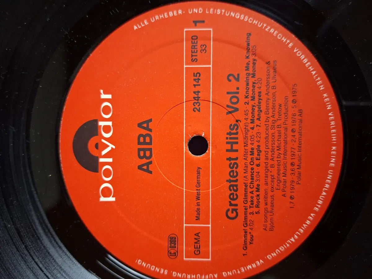 ABBA – Greatest Hits Vol. 2
